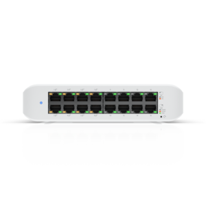 Ubiquiti USW-LITE-16-POE 16-Port UniFi Gigabit Managed PoE+ Switch, 8x PoE Ports