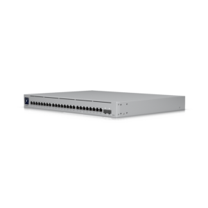 Ubiquiti USW-ENTERPRISE-24-POE UniFi 2.5GbE Layer3 Managed PoE+ Switch, 24x PoE Ports, 2x 10G SFP+ ports