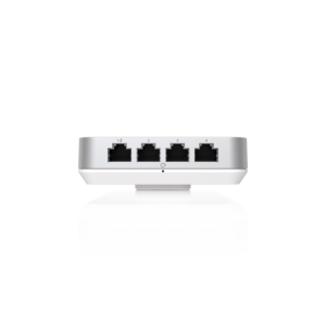Ubiquiti U6-IW In-Wall Access Point, WiFi 6, 5.3 Gbps, 1x GbE PoE in, 4x GbE RJ45