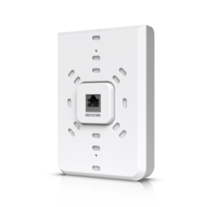 Ubiquiti U6-IW In-Wall Access Point, WiFi 6, 5.3 Gbps, 1x GbE PoE in, 4x GbE RJ45