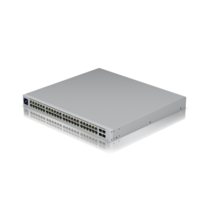Ubiquiti USW-PRO-48-POE 48-Port UniFi Pro Gigabit Managed PoE+ Switch, Gen2, with 4x SFP+