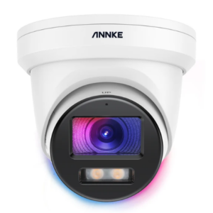 Annke I91BV- 4K(8MP) ColorVu Full Time Color PoE IP Turret Camera (White housing)