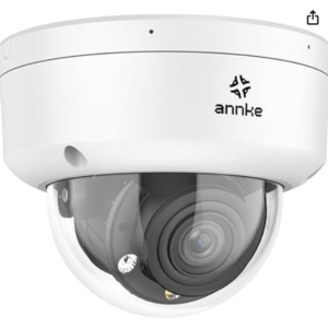 ACZ800 - 4K 4X Optical Zoom PoE Outdoor Security Camera, 2.8 - 12 MM Motorized Lens, Dual Light Night Vision, Microphone, Siren & Strobe