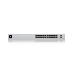 Ubiquiti USW-PRO-24-POE 24-Port UniFi Pro Gigabit Managed PoE+ Switch, Gen2, with 2x SFP+