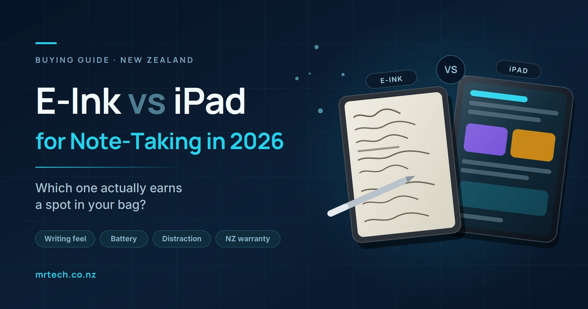E-Ink vs iPad for Note-Taking in 2026
