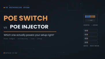 PoE Switch vs PoE Injector