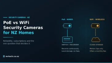 PoE vs WiFi Security Cameras